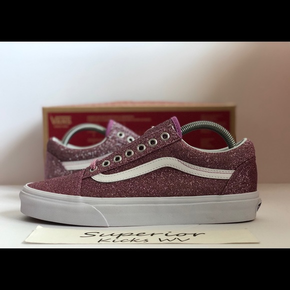 vans lurex glitter